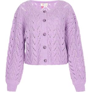 IZIA Gebreid vest  lichtlila