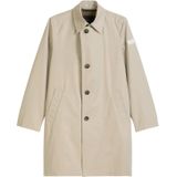 Marc O'Polo - Lange Jas - Regular Fit - Effen - Katoen