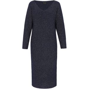 DreiMaster Klassik Gebreide jurk  navy