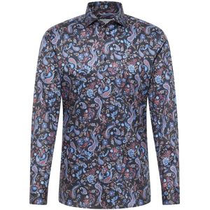 Eterna - Overhemd - Denim - Slim fit - NON IRON (strijkvrij)