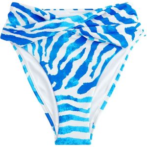 Next Bikinibroek 'Hochbund'  blauw / lichtblauw