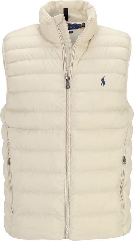 Polo Ralph Lauren - TERRA - Bodywarmer - Sand - Donkerblauw