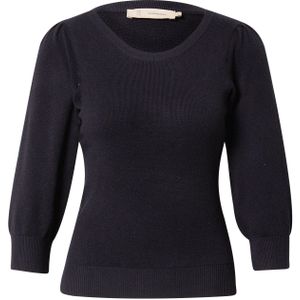 Peppercorn - Tana - Gebreide Trui - Zwart - 3/4 Mouwen