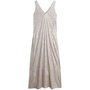 Superdry - Maxi Sequin - Lange Jurk - V-hals