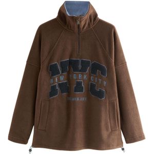 Next Trui  marine / opaal / chocoladebruin