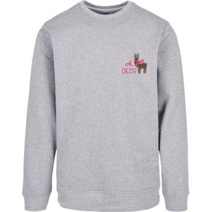 F4NT4STIC Sweatshirt 'Christmas Deer'  grijs / gemengde kleuren