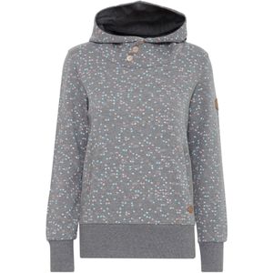 Oxmo Sweatshirt 'Beate'  blauw / grijs / pink / wit