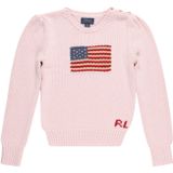 Polo Ralph Lauren - Katoenen Trui - Roze - Casual - Meisjes