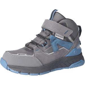 Ricosta - Blaze - Sneakers - Grijs/blauw - Klittenbandsluiting - Enkelhoog