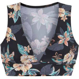 Look - Triangelbikini - Zwart - Gedessineerd - Zonder Sluiting