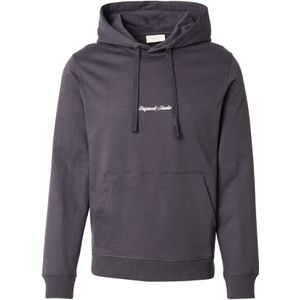Jack & Jones - JORNORREBRO EMB SWEAT HOOD - Hoodie - Asfalt - Met Capuchon
