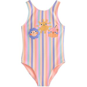 Next Badpak  blauw / turquoise / mosterd / abrikoos