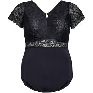 Devoted by Zizzi Shirt body  zwart