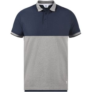 !Solid Shirt 'Corbin'  navy / grijs gemêleerd