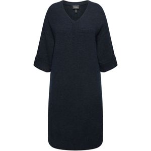 Ulla Popken Gebreide jurk  marine