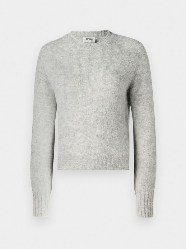 DRYKORN - FIDA - Trui - Grijs Gemêleerd