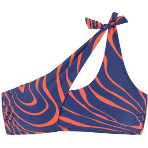 BUFFALO Bikinitop 'BUFFALO'  donkerblauw / oranje