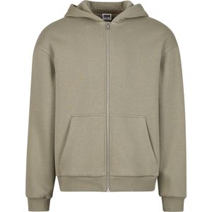 Urban Classics - Fluffy Full Zip Sweatshirt - Heren - Met Capuchon