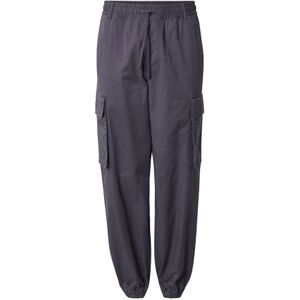 Cargobroek - Effen - Katoen - Tapered Pasvorm - Lange Lengte