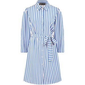Mela London Jurk  blauw / wit