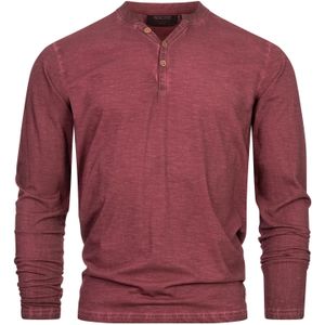 INDICODE JEANS Shirt ' Kilsone '  wijnrood