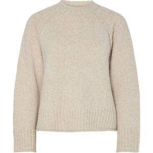 PIECES Trui 'PCJimma'  beige / beige gemêleerd