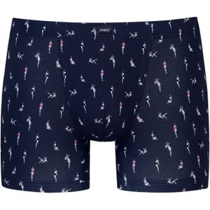 Mey Boxershorts 'Pin Up Doll'  donkerblauw