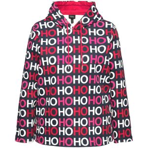 Ulla Popken Sweatshirt  marine / bloedrood / wit