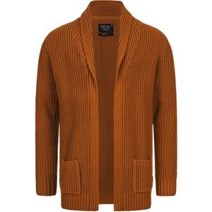 INDICODE JEANS Gebreid vest  bruin