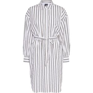 VERO MODA Blousejurk 'Bea'  pastelgroen / zwart / wit