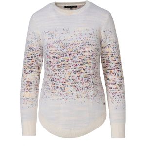 KOROSHI Trui  geel / donkerrood / wit / offwhite