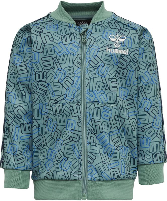 Hummel - hmlOLYMPUS ZIP JACKET - Jas - Biologisch Katoen - Gerecycled Polyester