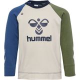 Hummel - hmlASSYM - T-shirt - Lange Mouwen - Biologisch Katoen - Geprinte Logo's