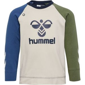 Hummel - hmlASSYM - T-shirt - Lange Mouwen - Biologisch Katoen - Geprinte Logo's