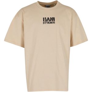 Karl Kani Shirt  beige / zwart