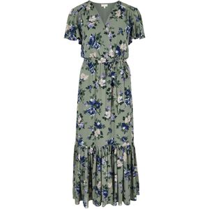 Apricot Jurk  mintgroen / gemengde kleuren