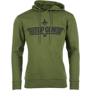 TOP GUN Sweatshirt  nachtblauw / olijfgroen