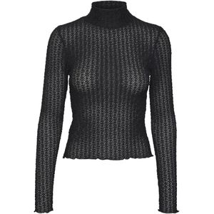 Vmshelby - Blouse - Hoge Hals - Lange Mouwen - Regular Fit