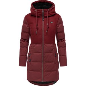 Ragwear Wintermantel 'Ashani'  donkerrood