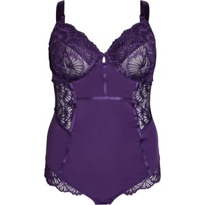 Devoted by Zizzi Body 'Nina'  donkerlila