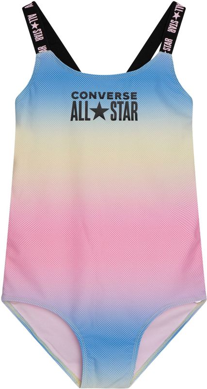 CONVERSE Badpak  lichtblauw / pasteelgeel / pink / zwart