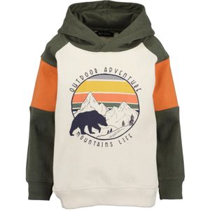 Blue Seven - Hoodie - Offwhite - Met Capuchon