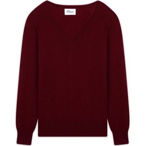 JUST CASHMERE Trui 'Phoebe'  bordeaux