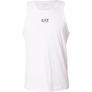 EA7 Emporio Armani Shirt  zwart / wit