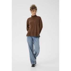 Cream Trui 'CRAnva'  bruin