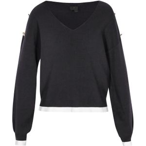 DreiMaster Klassik Trui  navy / wit