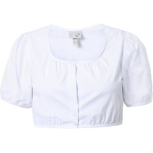 Ulla Popken Blouse  wit