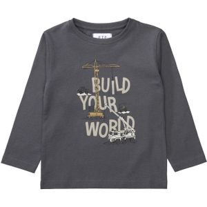 STACCATO Shirt  geel / lichtgrijs / donkergrijs / zwart