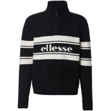 ELLESSE - T2 - Trui - Zwart/Wit - Halve Rits