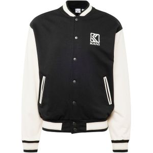 Karl Kani Tussenjas  donkergrijs / zwart / offwhite